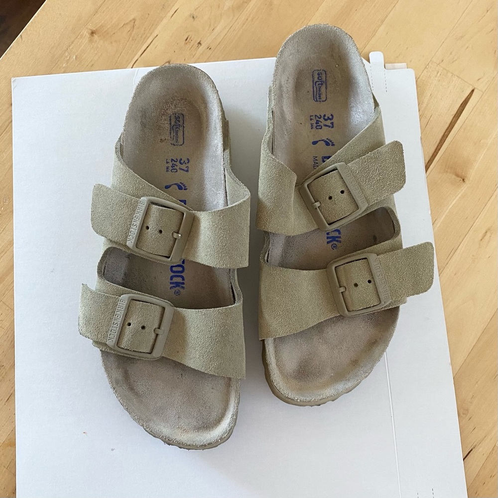 Birkenstock Arizona softbed 37 narrow